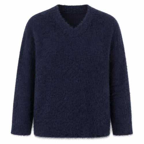 Preworn Womens Blue  Knit Pullover Jumper Size M