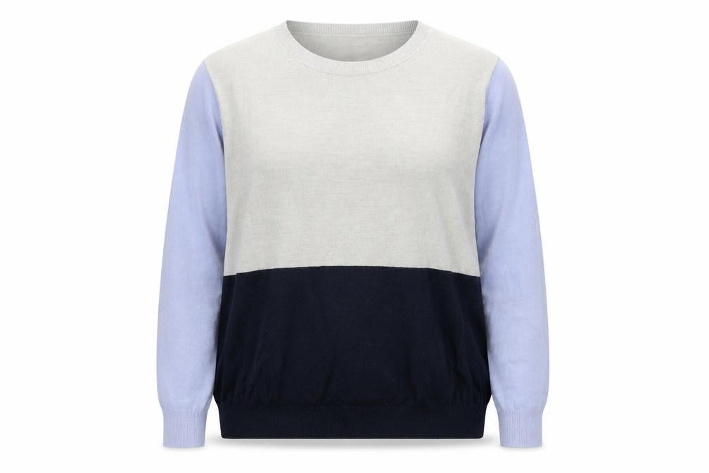 Marks and Spencer Womens Blue  Knit Pullover Jumper Size 16