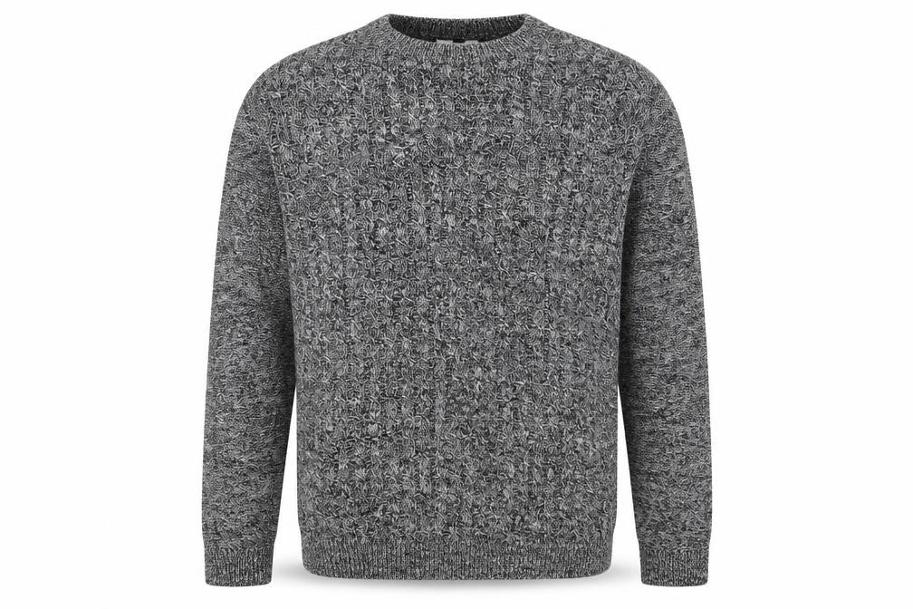 Topman Mens Grey  Knit Pullover Jumper Size S
