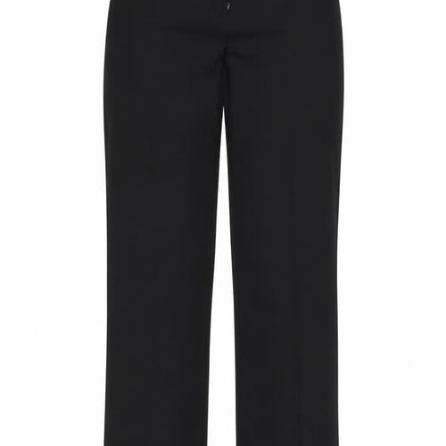 F&F Womens Black   Trousers  Size 8 L33 in