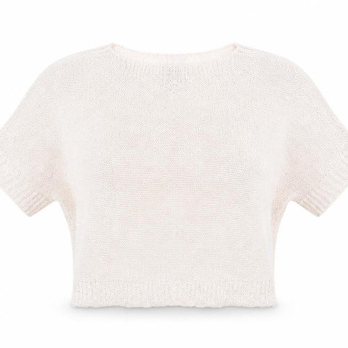 Carina Ricci Womens Pink   Basic T-Shirt Size S