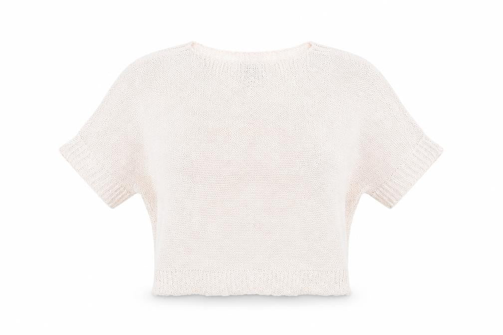 Carina Ricci Womens Pink   Basic T-Shirt Size S