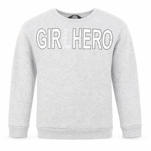 George Girls Grey   Pullover Sweatshirt Size 7-8 Years