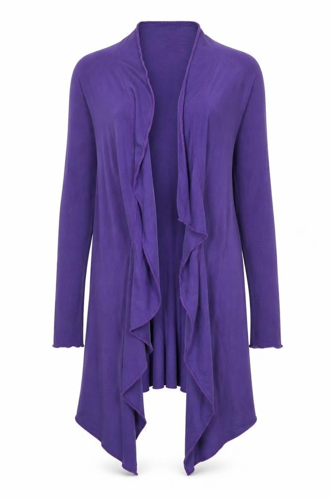 Too True Womens Purple   Cardigan Jumper Size M