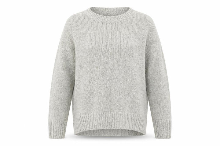 New Look Womens Grey  Knit Pullover Jumper Size M