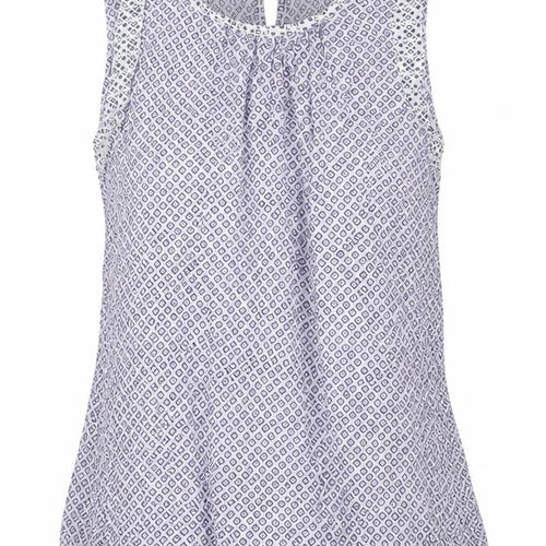 NEXT Womens Purple Geometric  Camisole Blouse Size 8