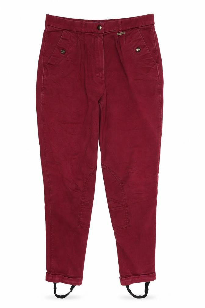 Dublin Womens Red Denim Skinny Jeans Size 12 L29 in
