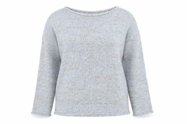 George Womens Blue Knit Pullover Jumper Size 16