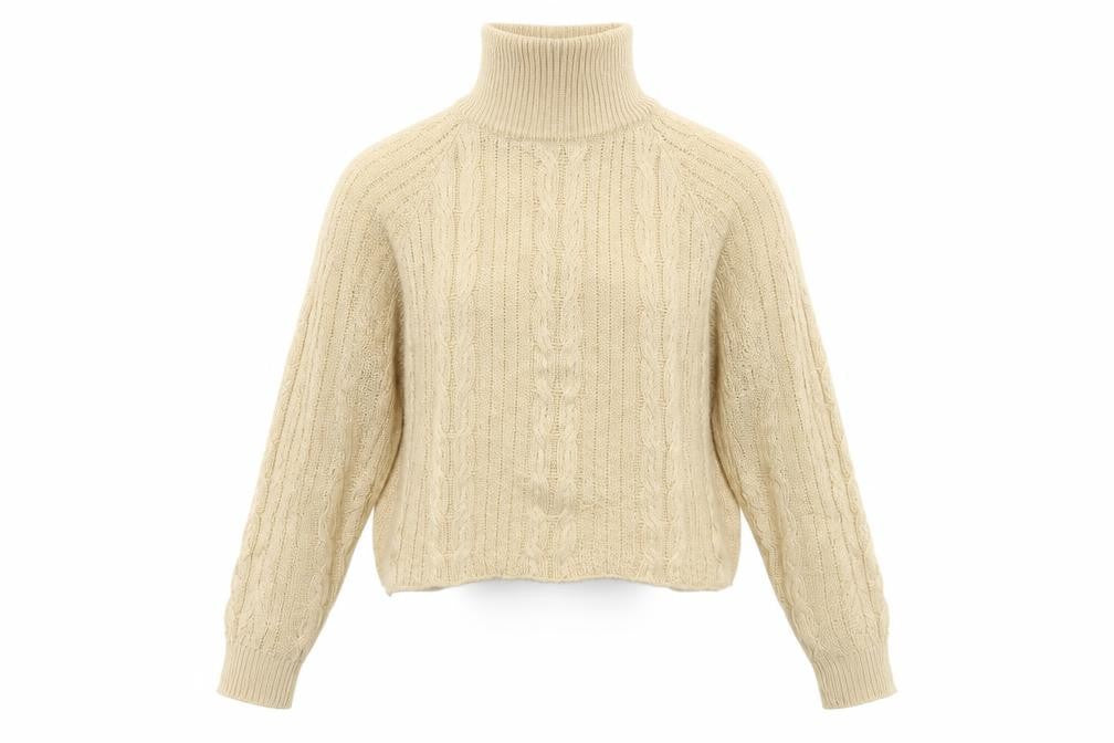 Preworn Womens Beige  Knit Pullover Jumper Size L