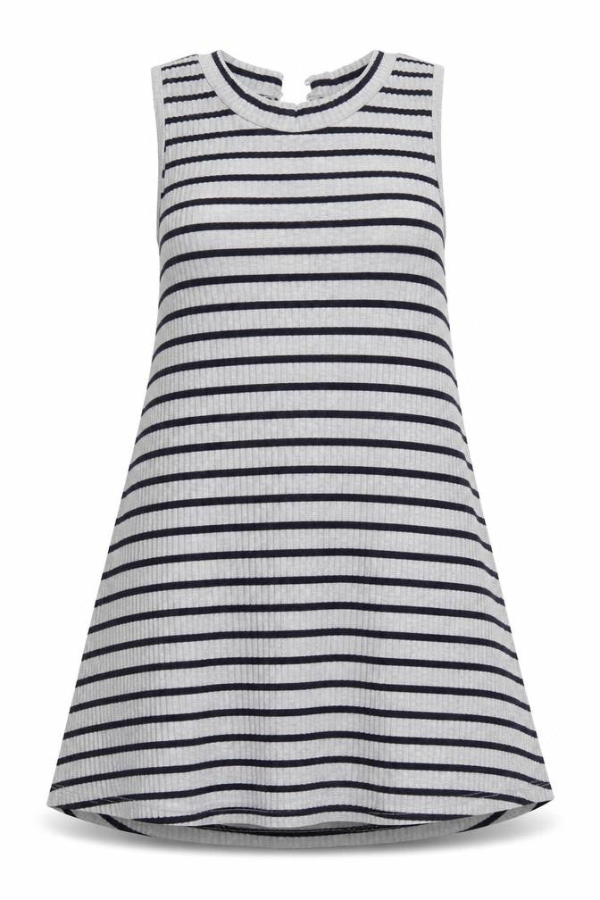 Hollister Womens Grey Striped Basic Tank Size S