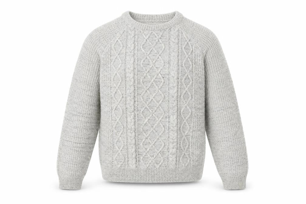 Cedar Wood State Mens Grey  Knit Pullover Jumper Size S