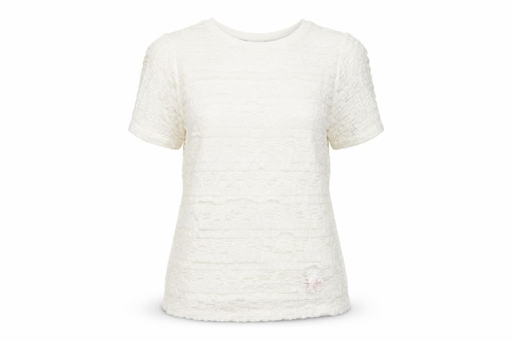 Dorothy Perkins Womens White   Basic T-Shirt Size 14