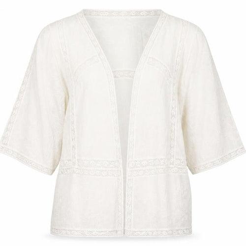 New Look Womens White   Cardigan Jumper Size S