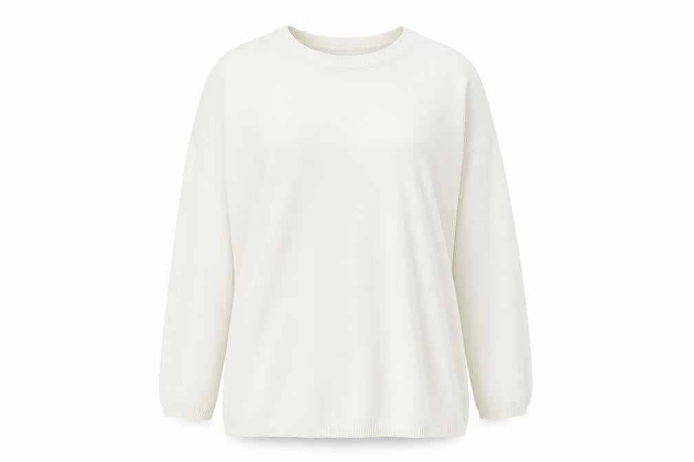 Selected Femme Womens White   Pullover Jumper Size XL