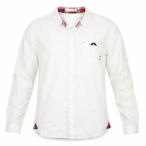 estacot Boys White   Basic Button-Up Size L