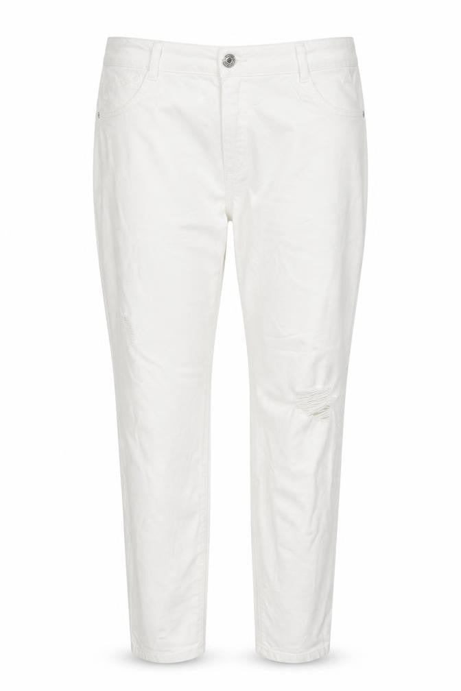 Denim Womens White Skinny Jeans Size 14 L27 in