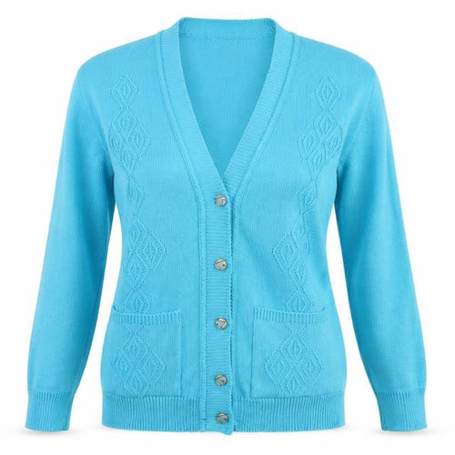 SARRA Womens Blue   Cardigan Jumper Size M