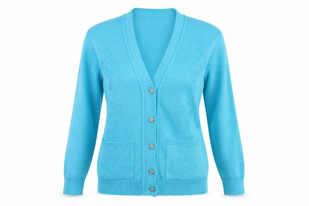 SARRA Womens Blue   Cardigan Jumper Size M