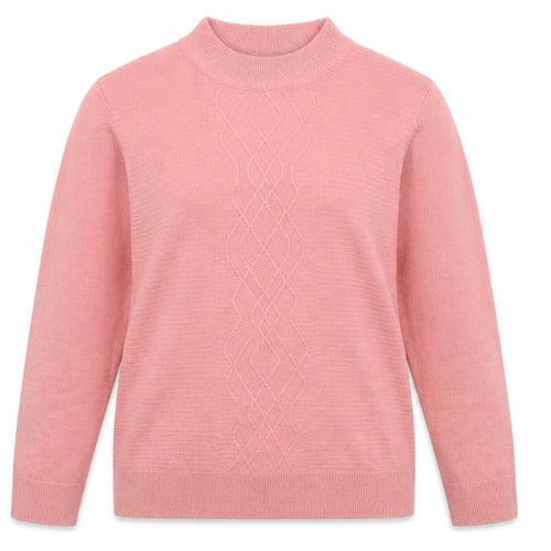 Preworn Womens Pink  Knit Pullover Jumper Size 14