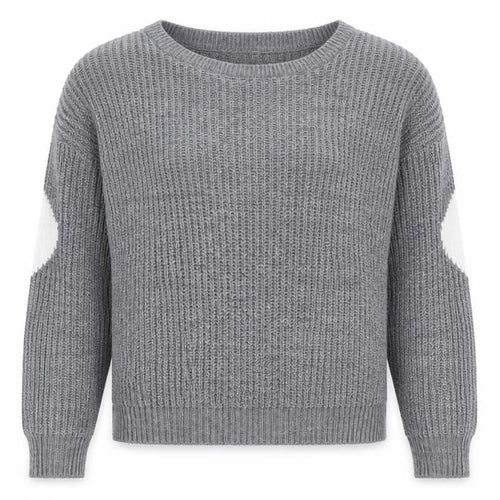 Shana Womens Grey   Pullover Jumper Size L