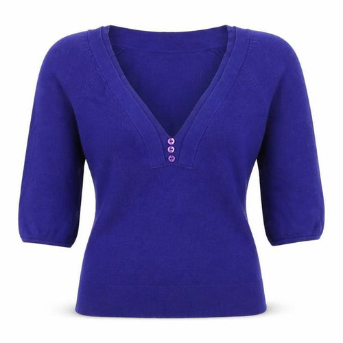 VERO MODA Womens Blue   Pullover Jumper Size XS