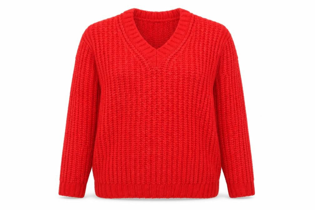 Mango Womens Red   Pullover Jumper Size S