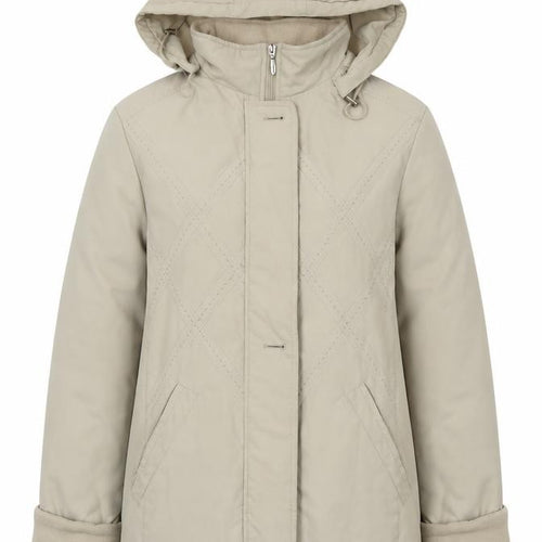 EWM Womens Beige   Jacket Cape Size 12