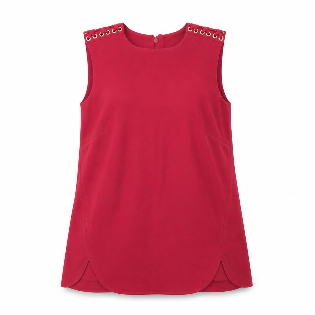 Warehouse Womens Red   Basic Tank Size 8  - Wine red