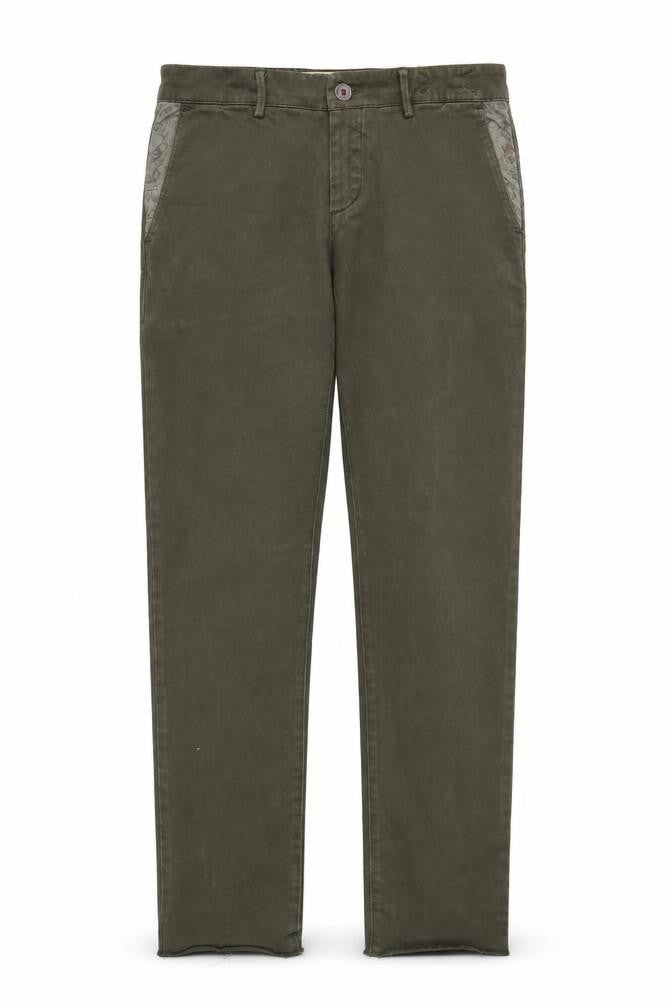 Maison Clochard Womens Green Denim Straight Jeans Size 30 in L32 in