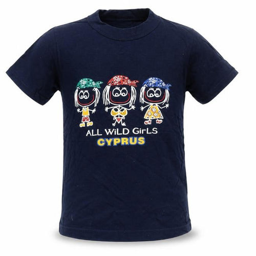 Preworn Girls Blue   Basic T-Shirt Size 7-8 Years