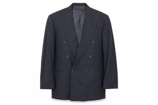 Front view of Benvenuto men’s grey jacket suit jacket, size 44