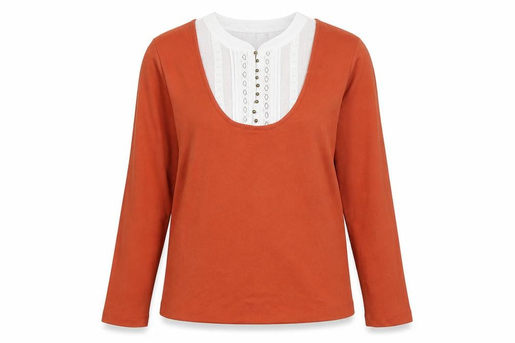 Casual Club Womens Orange  Knit Pullover Jumper Size 14