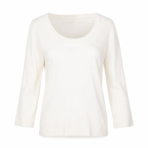 Mk Womens Ivory   Pullover Jumper Size M