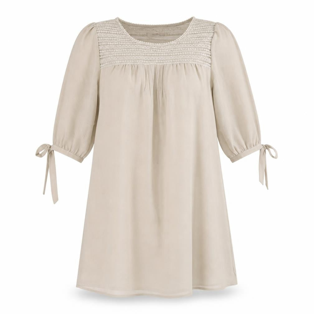Darling Womens Beige  Rayon A-Line  Size XS