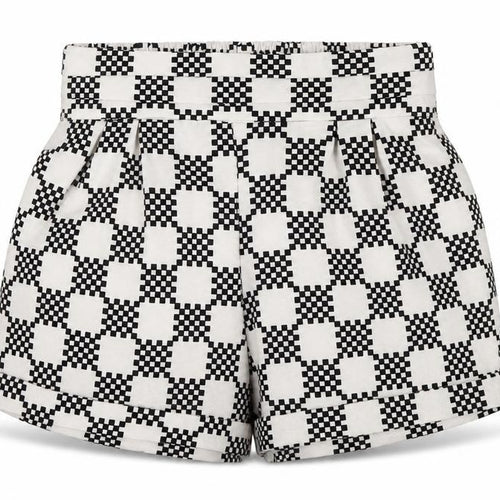 Paper Scissors Womens Multicoloured Geometric  Hot Pants Shorts Size 8
