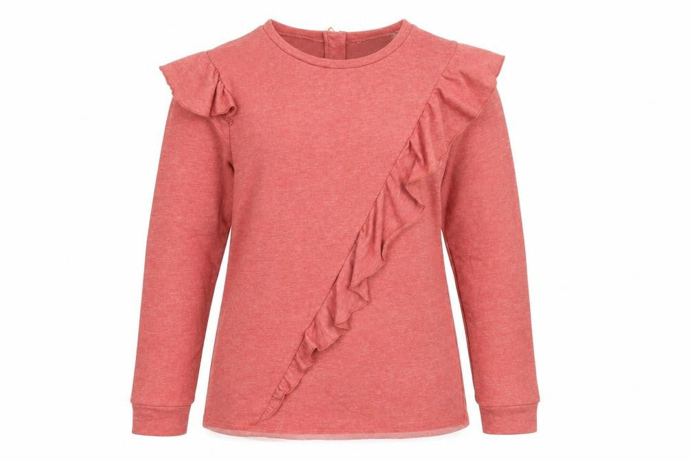 Nutmeg Womens Beige   Pullover Sweatshirt Size 12
