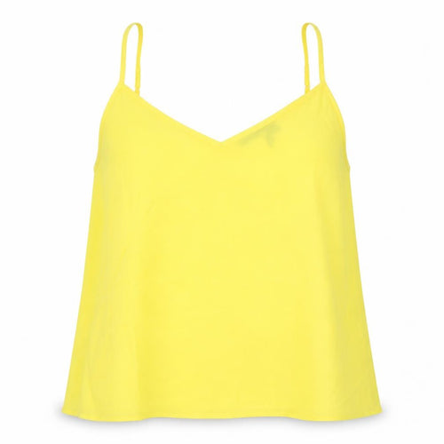 Studio Womens Yellow  Chiffon Camisole Blouse Size 18