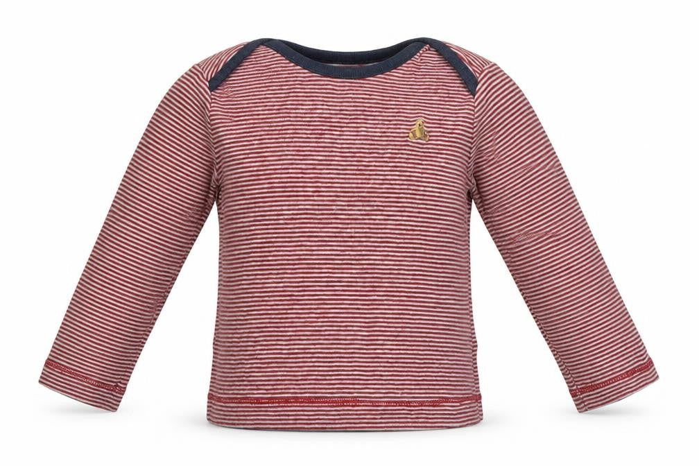 Gap Boys Red Striped  Basic T-Shirt Size 9-12 Months