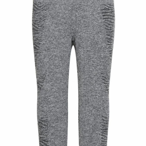 Preworn Womens Grey   Compression Leggings  L19 in