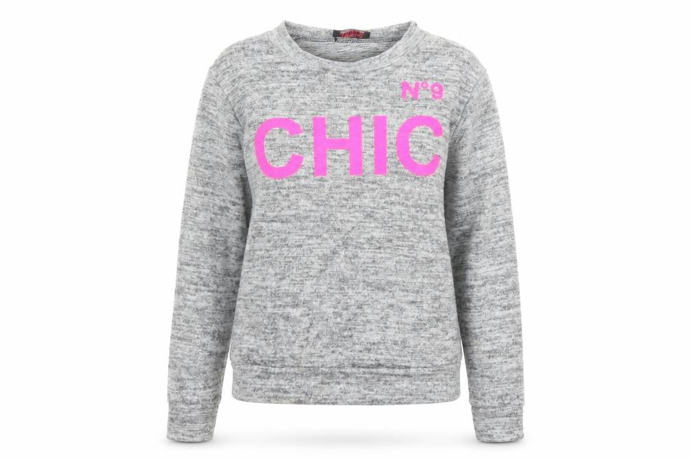 Finella Womens Grey  Knit Pullover Jumper Size M