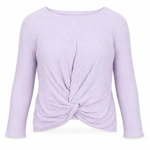 New Look Womens Purple  Knit Wrap Jumper Size 12