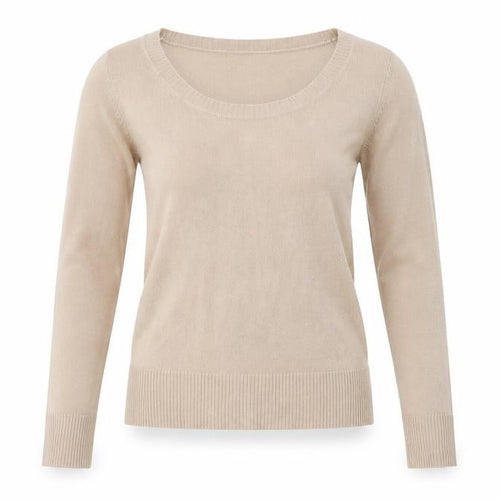 Sarah Hamilton Womens Beige   Pullover Jumper Size M