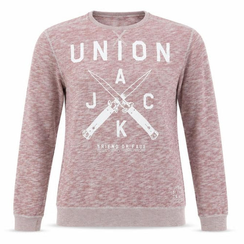 Friend of Faux Womens Pink   Pullover Jumper Size S