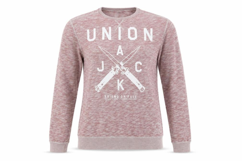 Friend of Faux Womens Pink   Pullover Jumper Size S