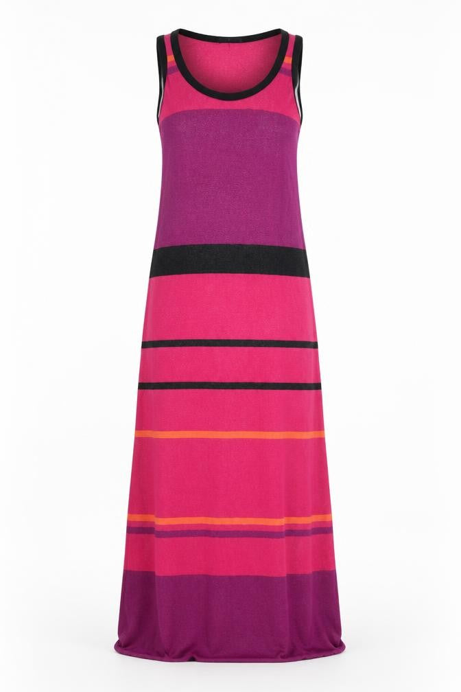 Gap Womens Purple Striped  Maxi  Size XS