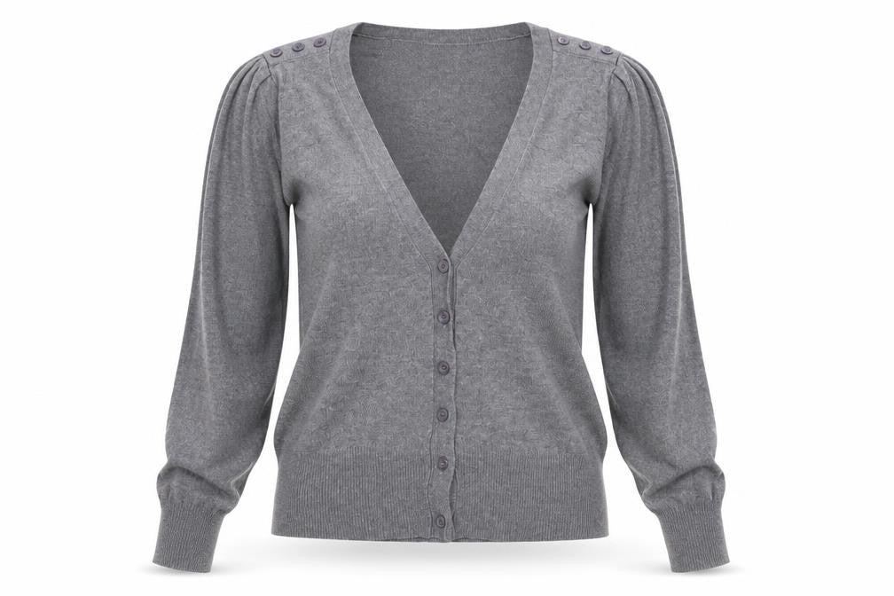 Wallis Womens Grey   Cardigan Jumper Size 10