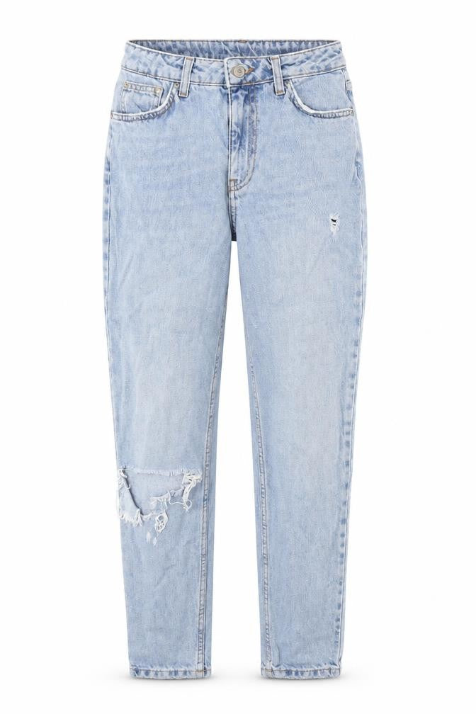Topshop Womens Blue  Denim Mom Jeans Size 26 L25 in