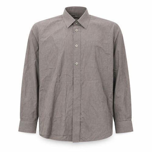 Banner Boys Brown   Basic Button-Up Size L