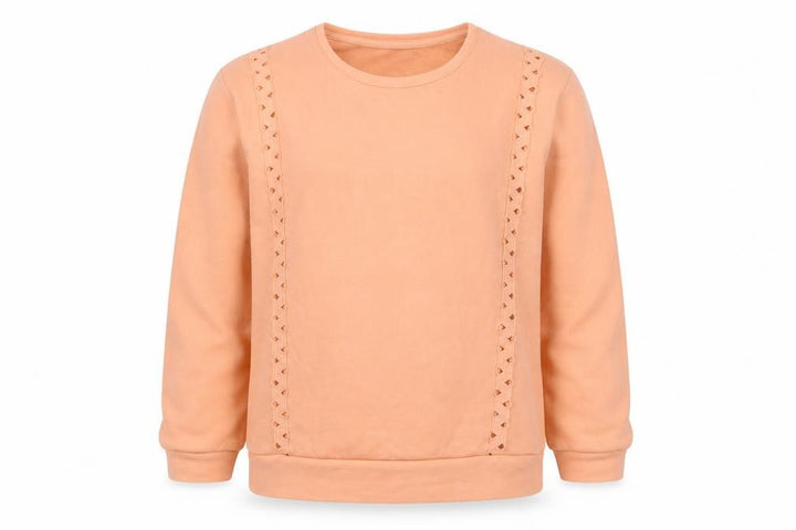 Mango Girls Pink   Pullover Sweatshirt Size 11-12 Years