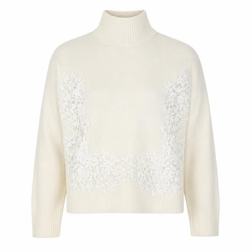 Marks and Spencer Womens Ivory  Knit Pullover Jumper Size M